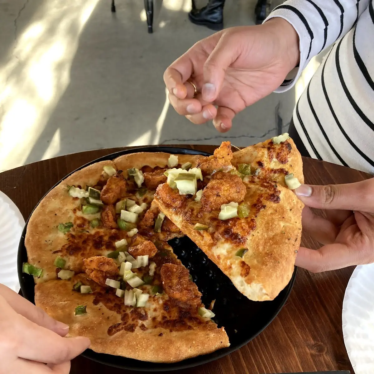 Hot Chicken Pizza