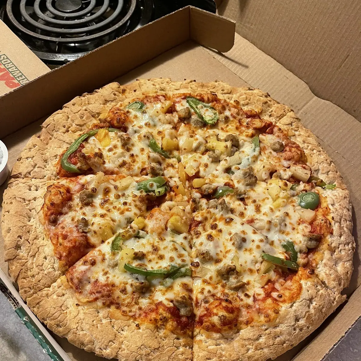 Large Double Cheeseburger Pizza