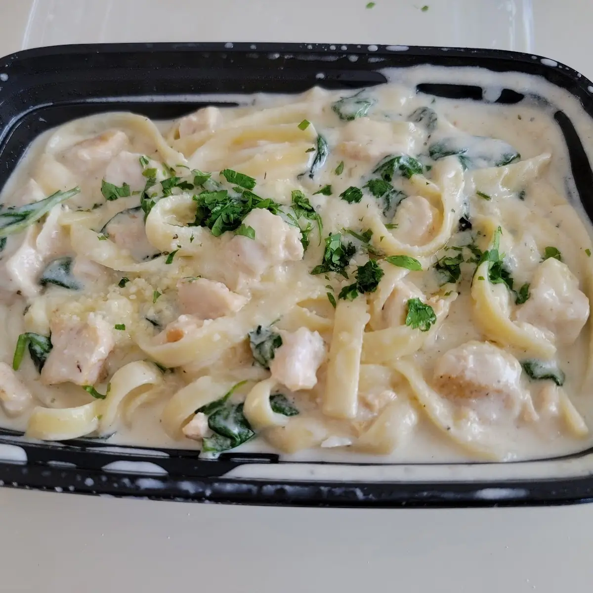 Fettuccine Alfredo with Chicken