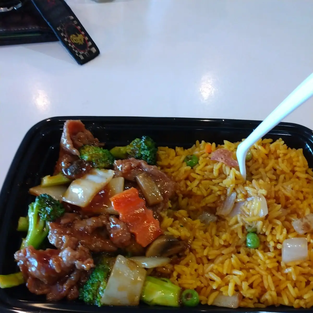 Beef with Mixed Vegetables Fried Rice