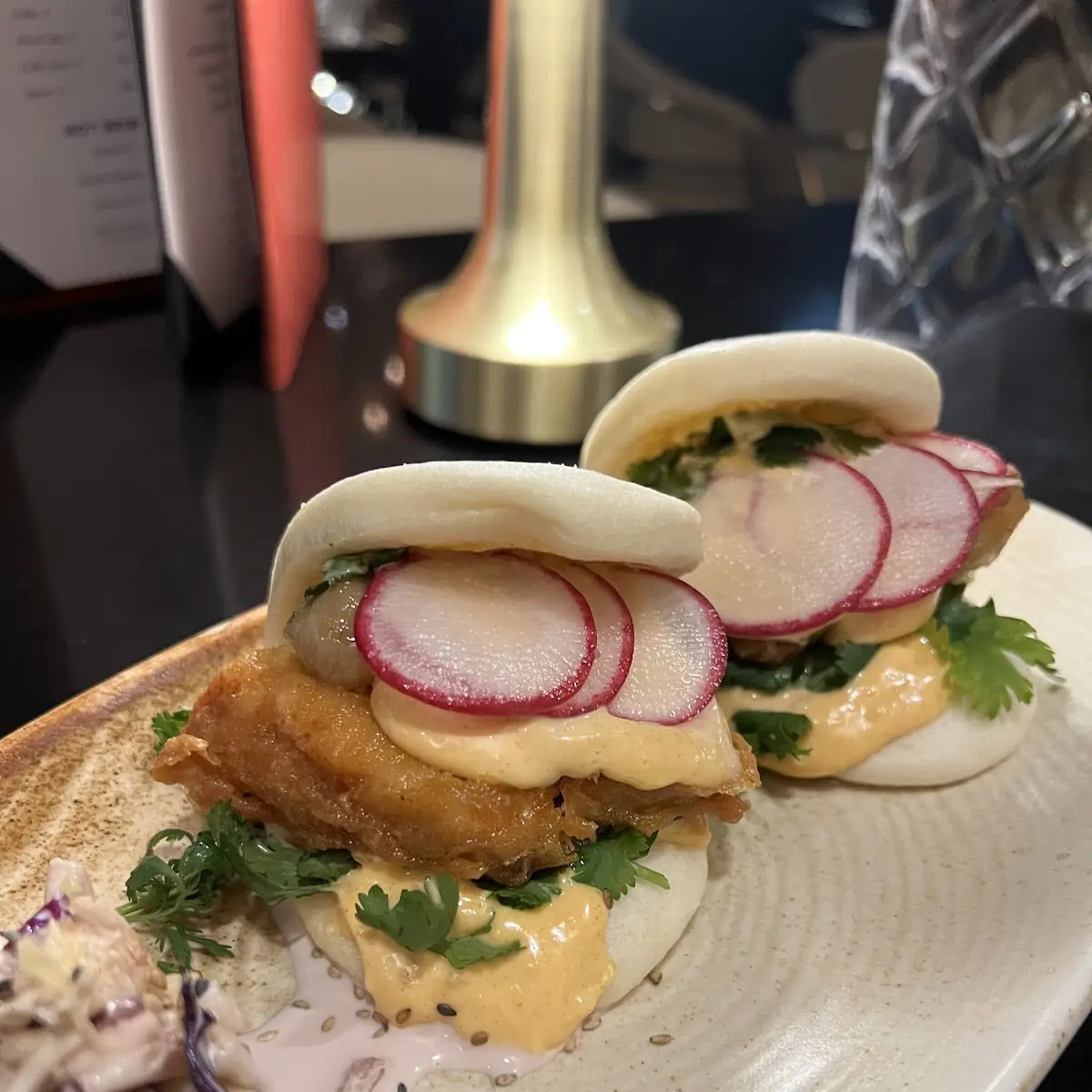Salmon Bao Bun