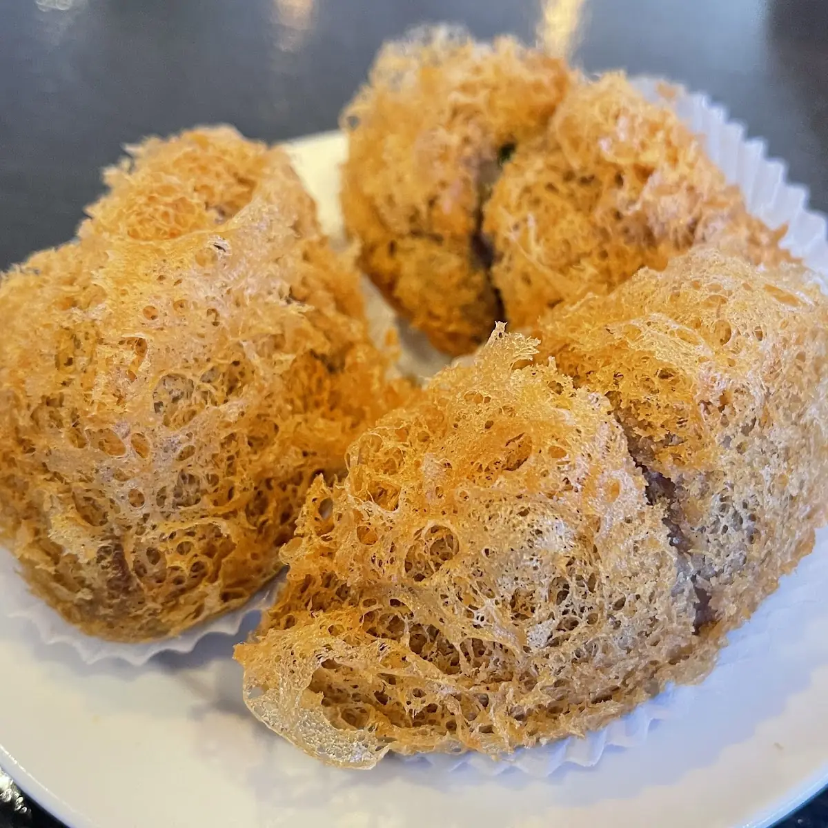 Deep Fried Taro & Pork Dumplings