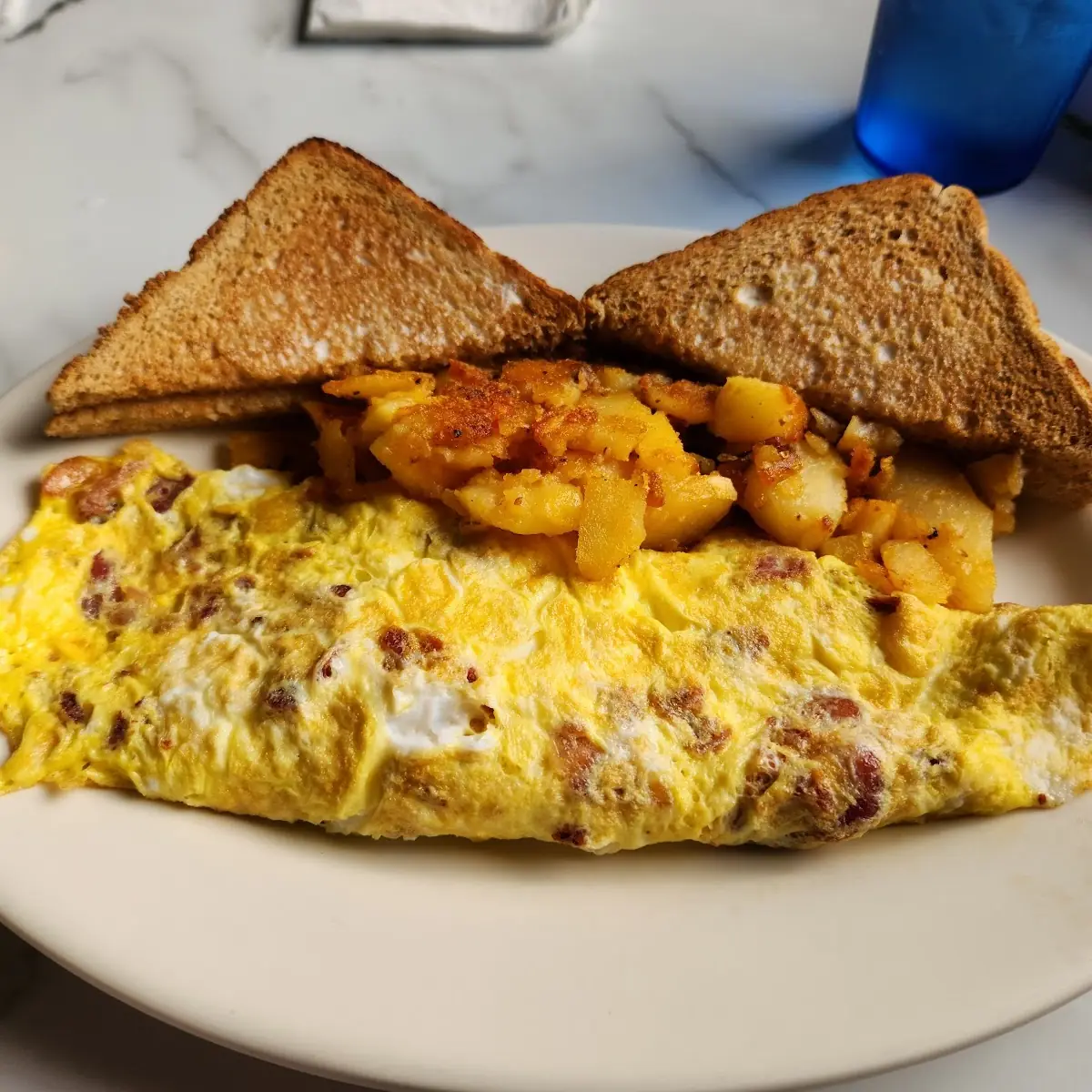 Bacon and Cheese Omelette