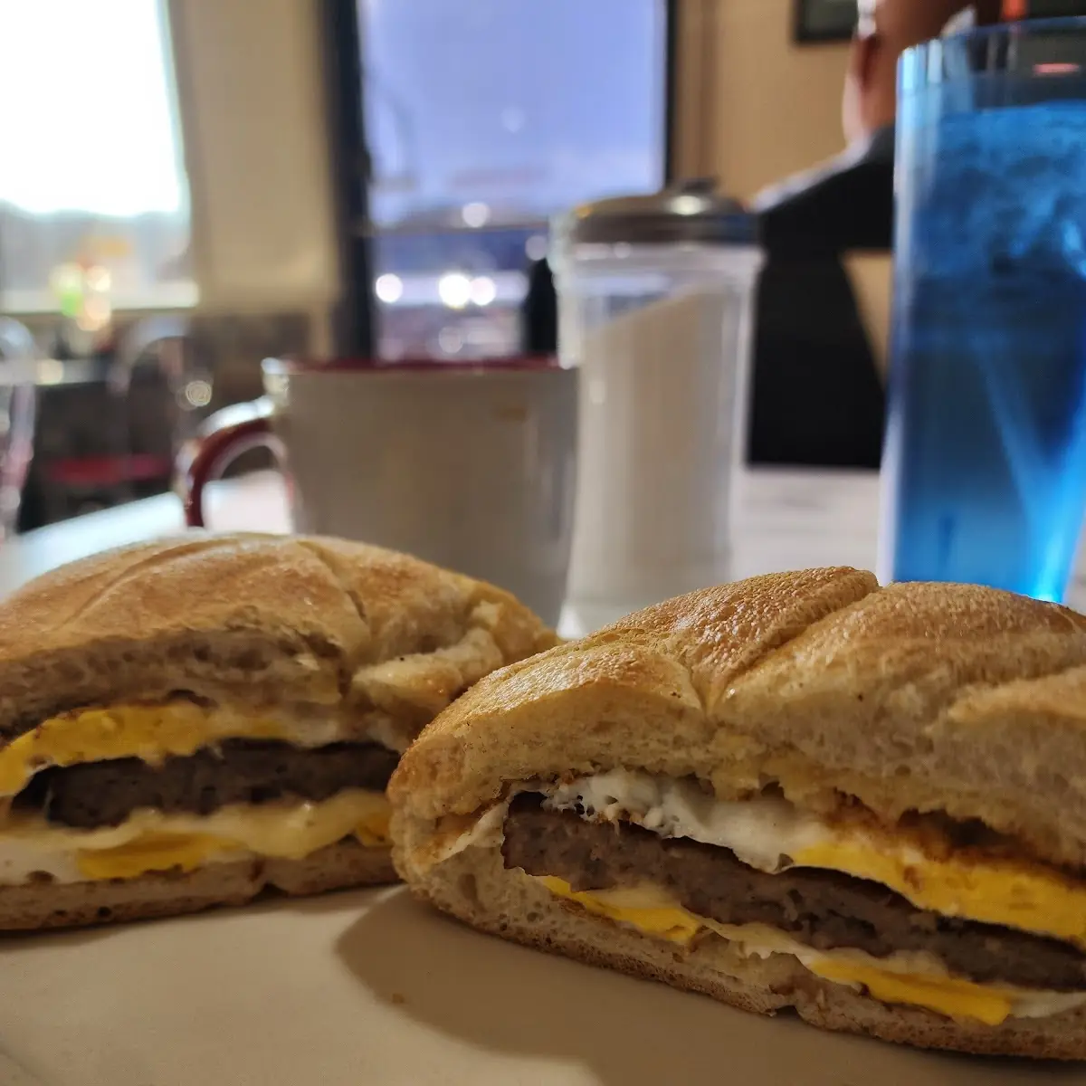 Sausage Egg and Cheese Sandwich