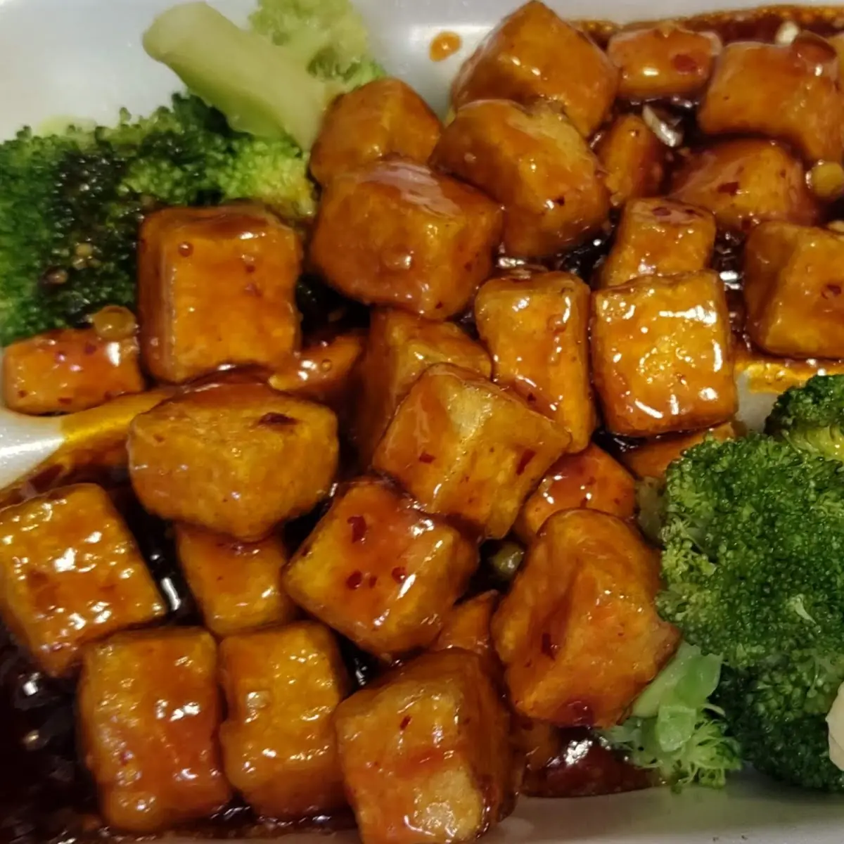 Mix Vegetable & Tofu w Garlic Sauce