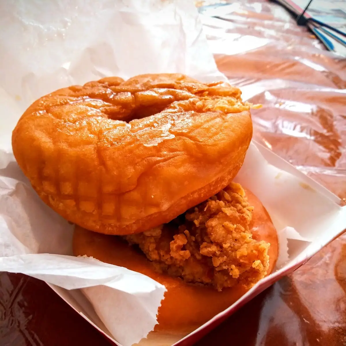 Fried Chicken and Donuts