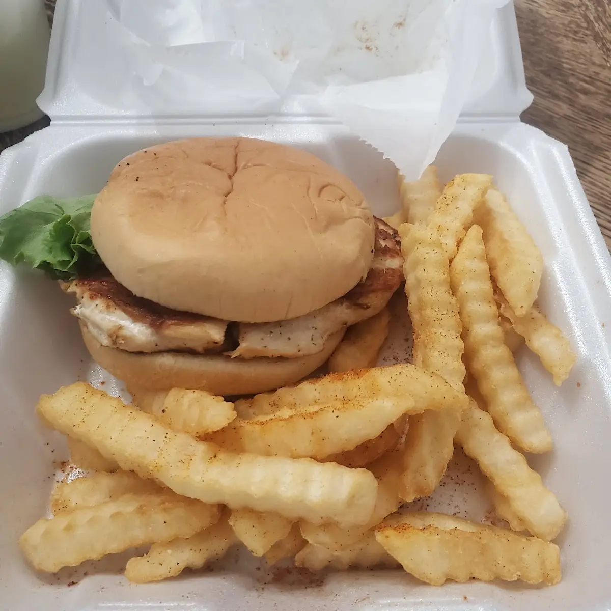 Double Cheeseburger with Fries