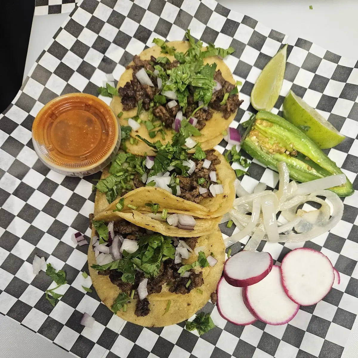 Authenticos Tacos De Carne Asada