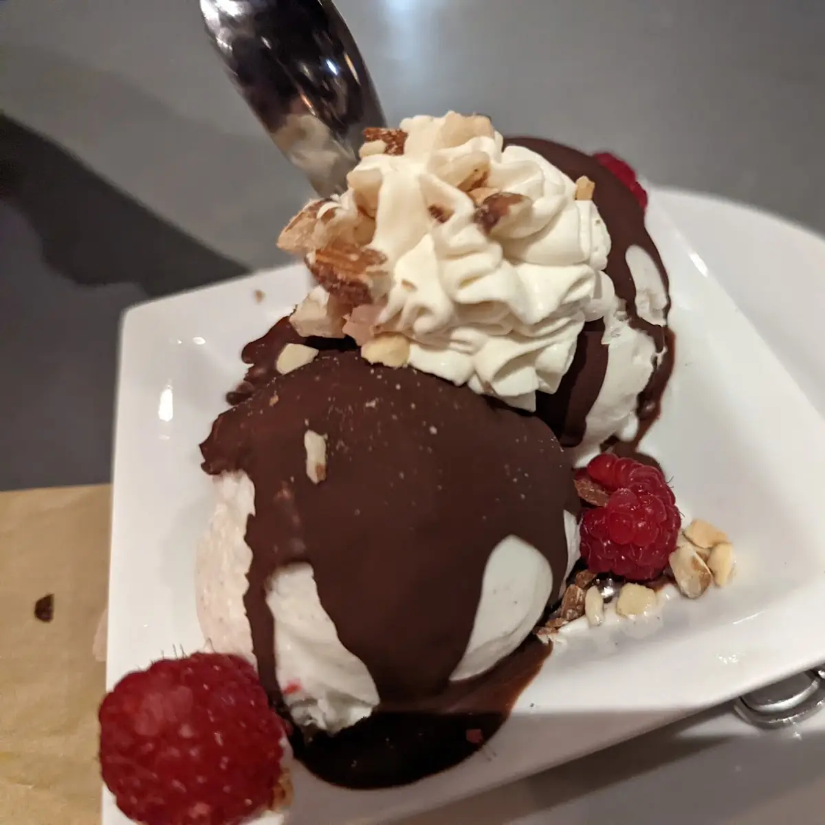 Magic Shell Sundae