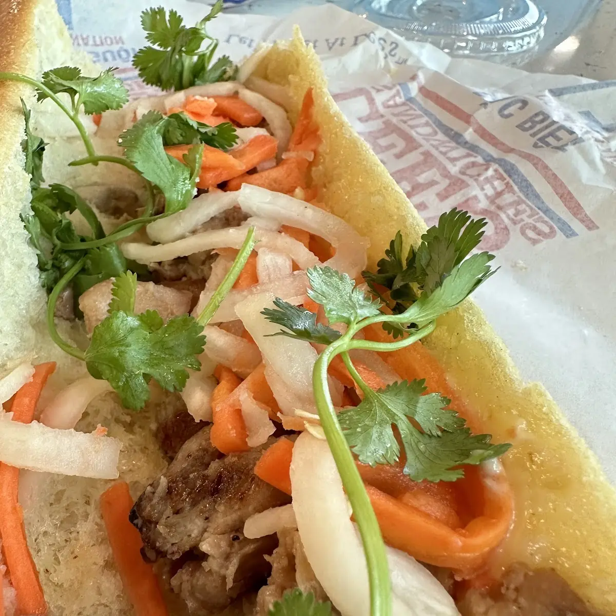 Grilled Chicken Banh MI