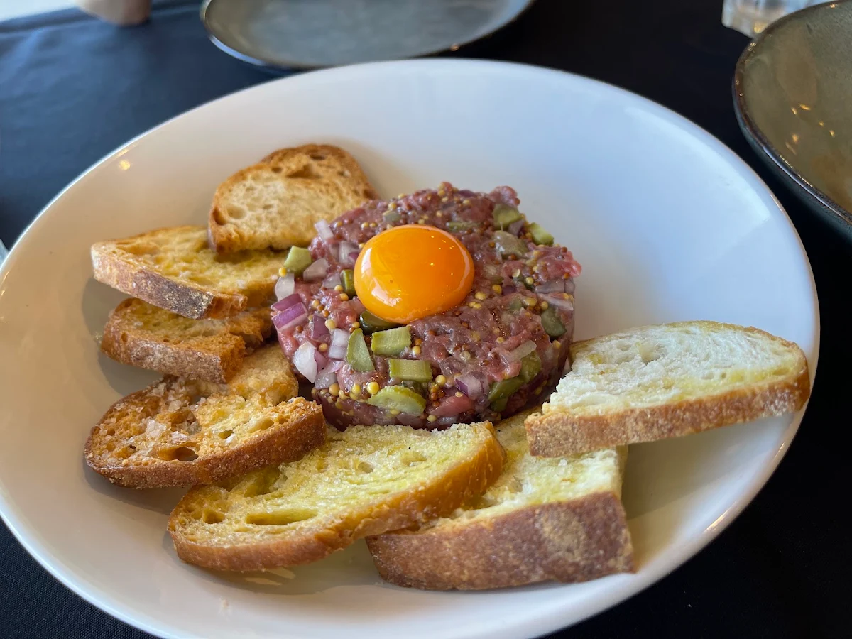 Raw Beef Tartar, The Range Restaurant at Mount Compass