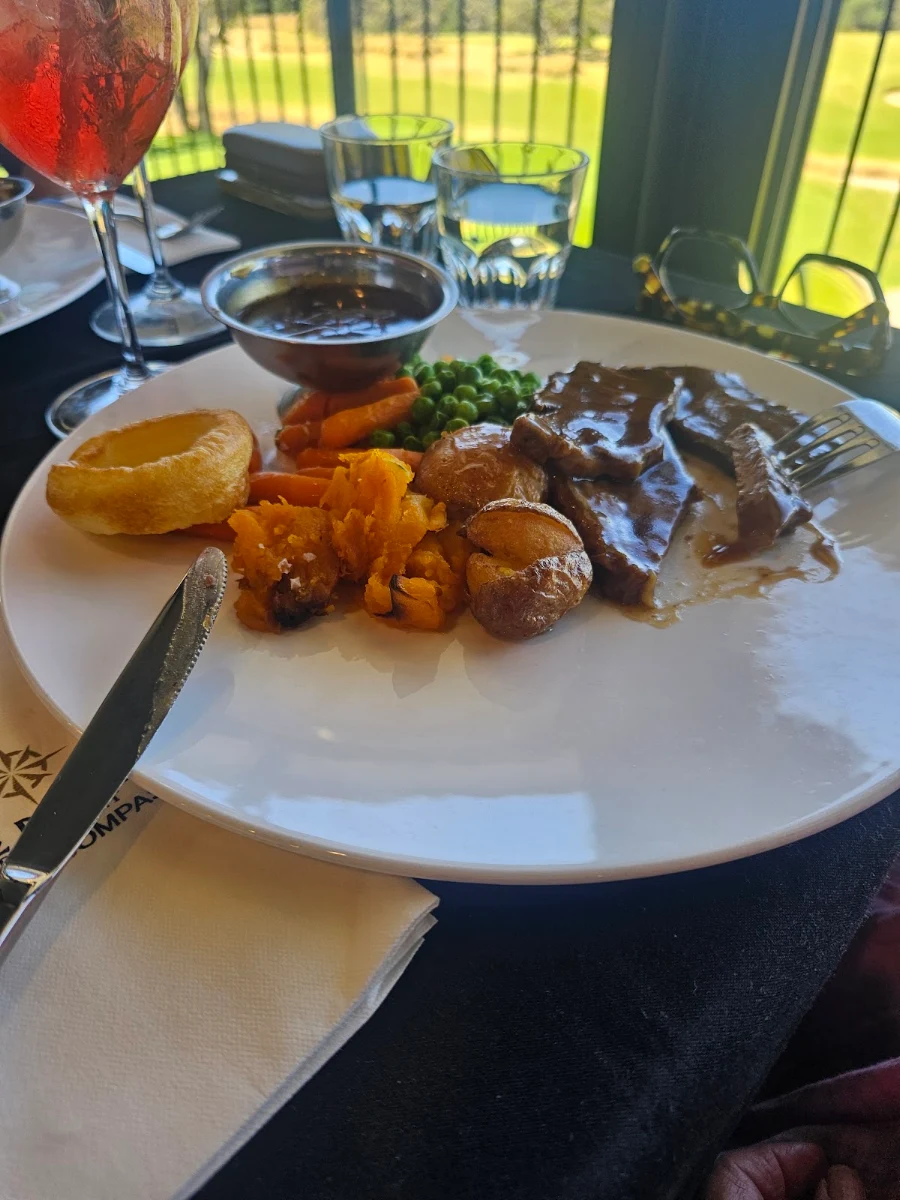 Roast Beef and Yorkshire Pudding, The Range Restaurant at Mount Compass