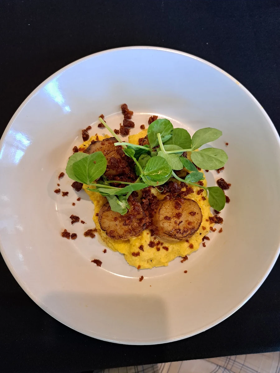 Scallops, The Range Restaurant at Mount Compass