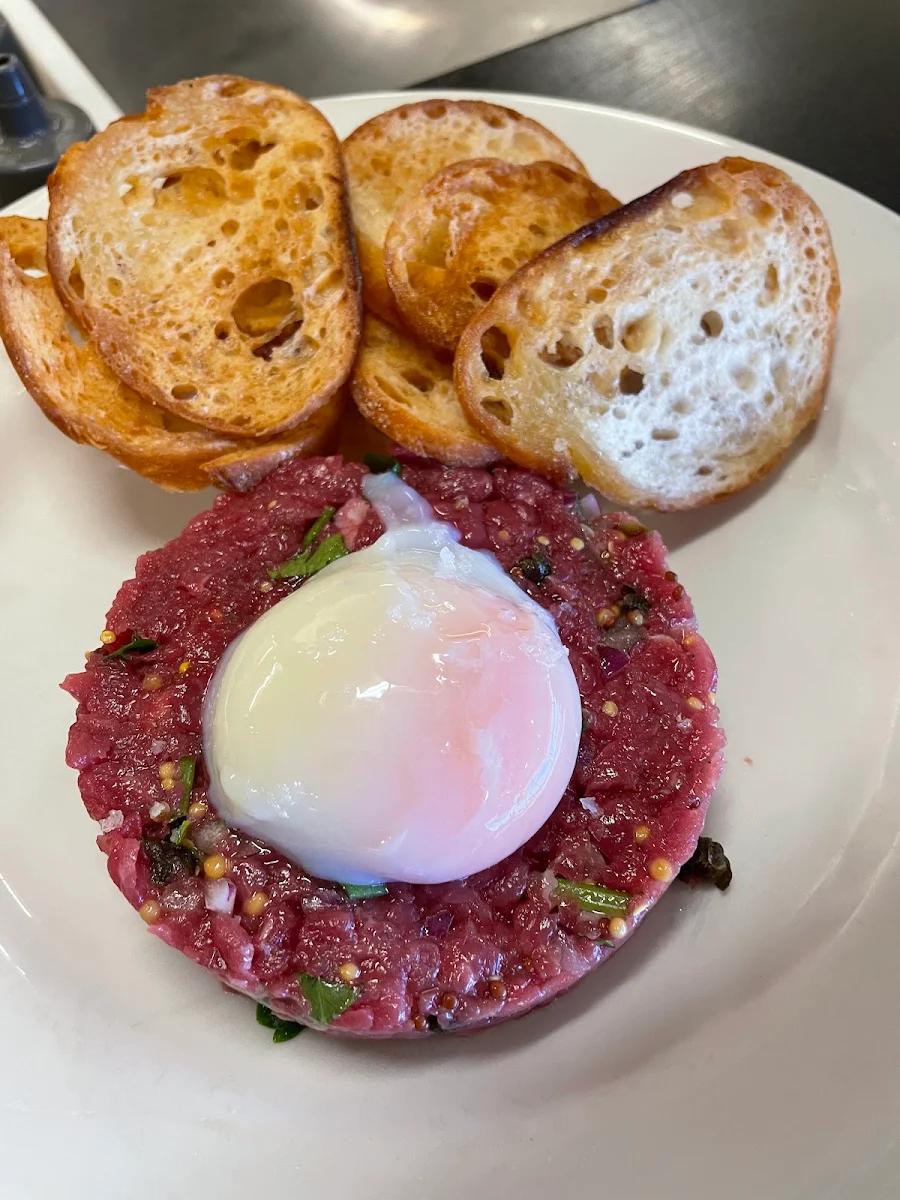 Steak Tartare, The Range Restaurant at Mount Compass