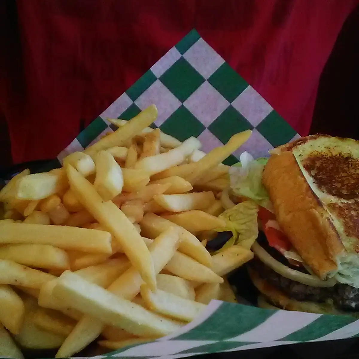 Bigger Burger and Fries