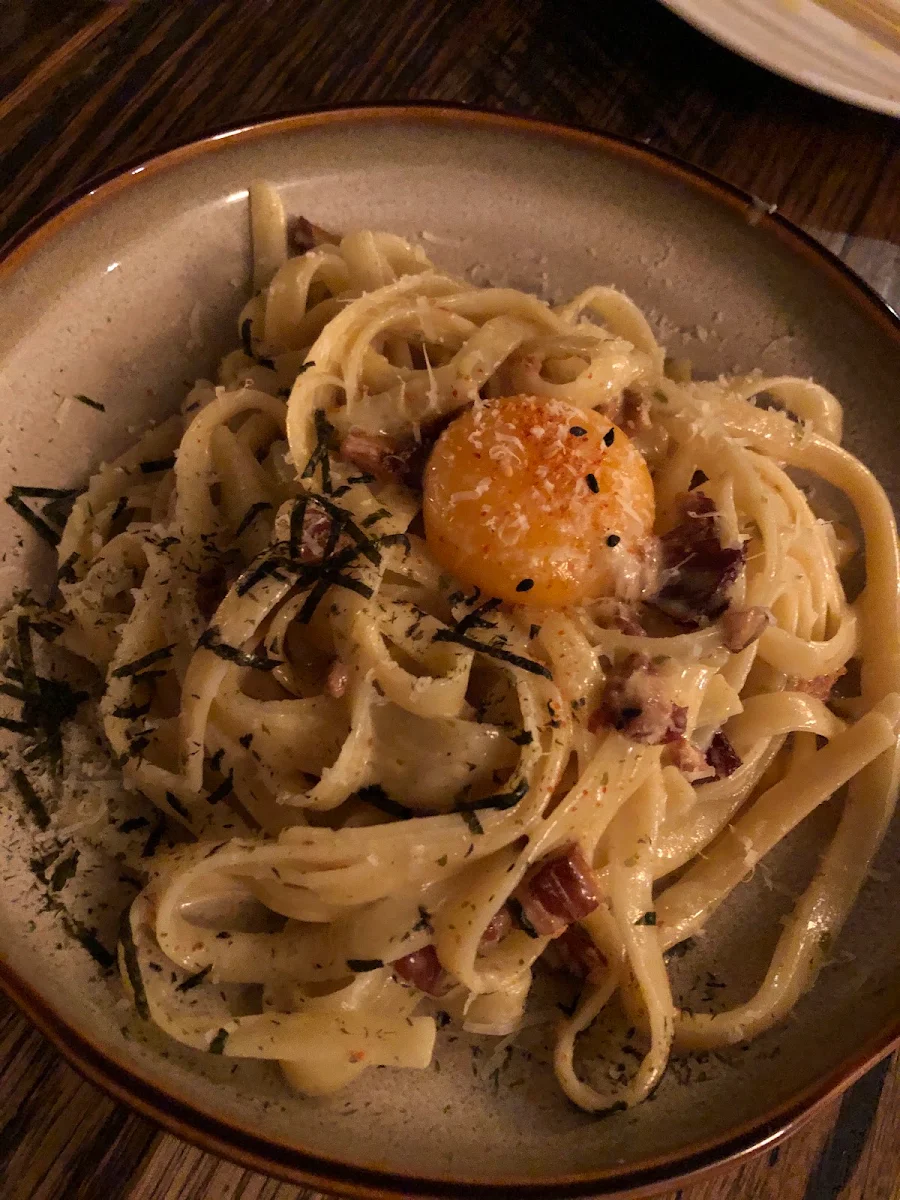 Wafu Carbonara, The Gatsby Lounge