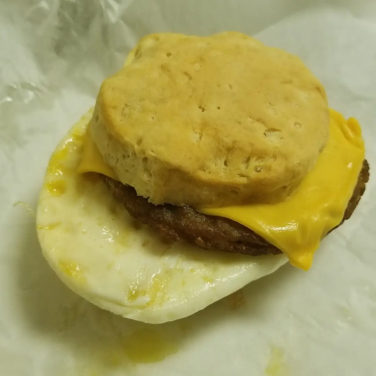 Sausage Egg & Cheese Biscuit