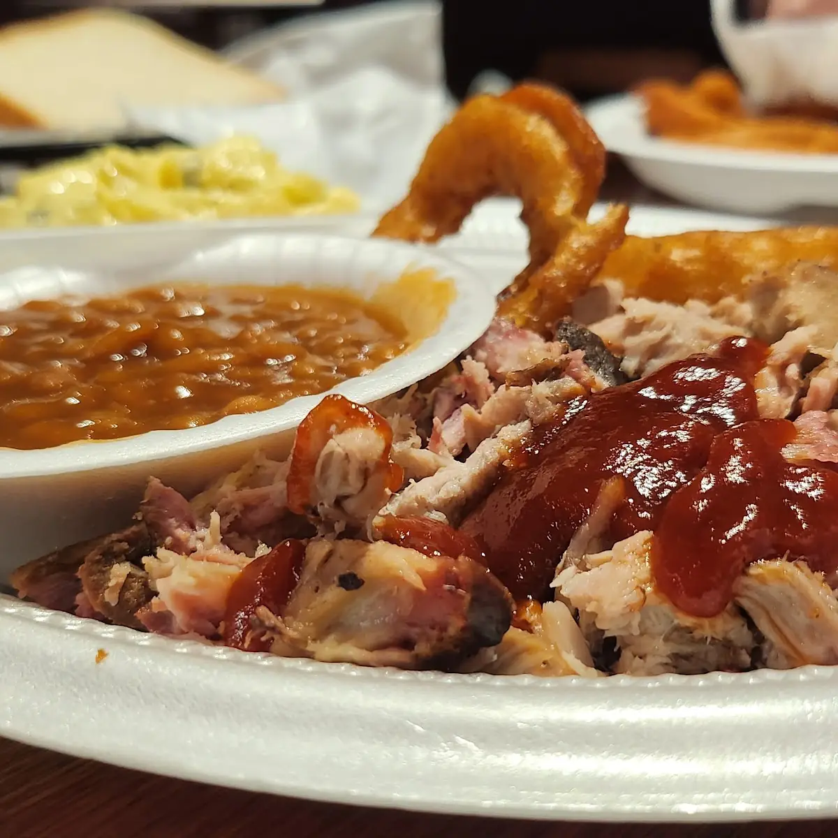 Pulled Pork with Red Sauce