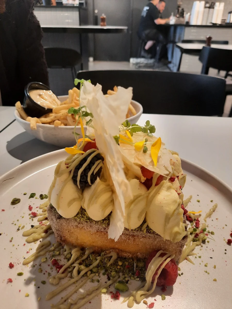 Baklava French Toast, Notorious Espresso