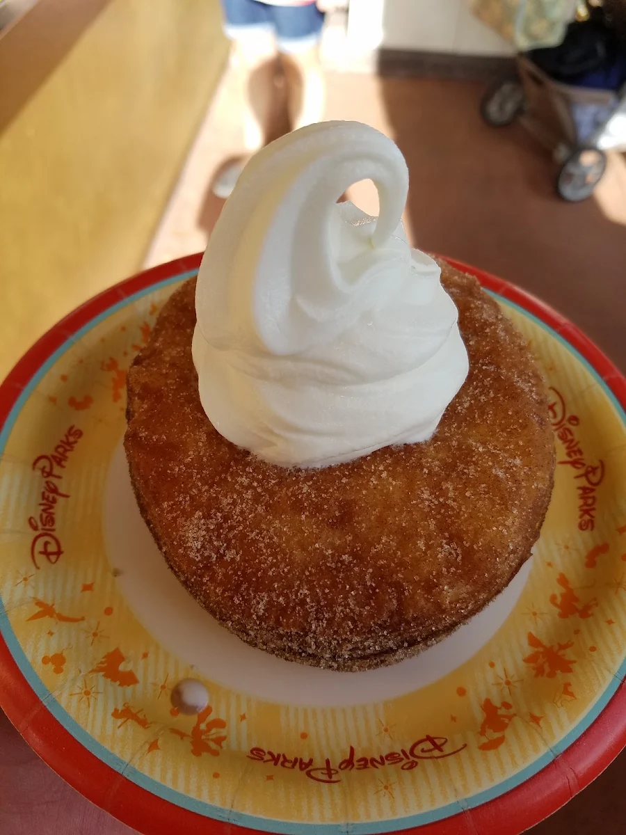 Croissant Donut with Ice Cream