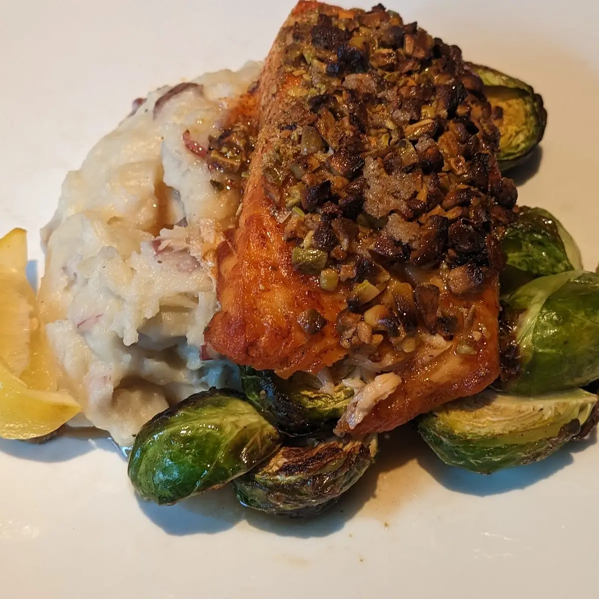 Pistachio Crusted Salmon
