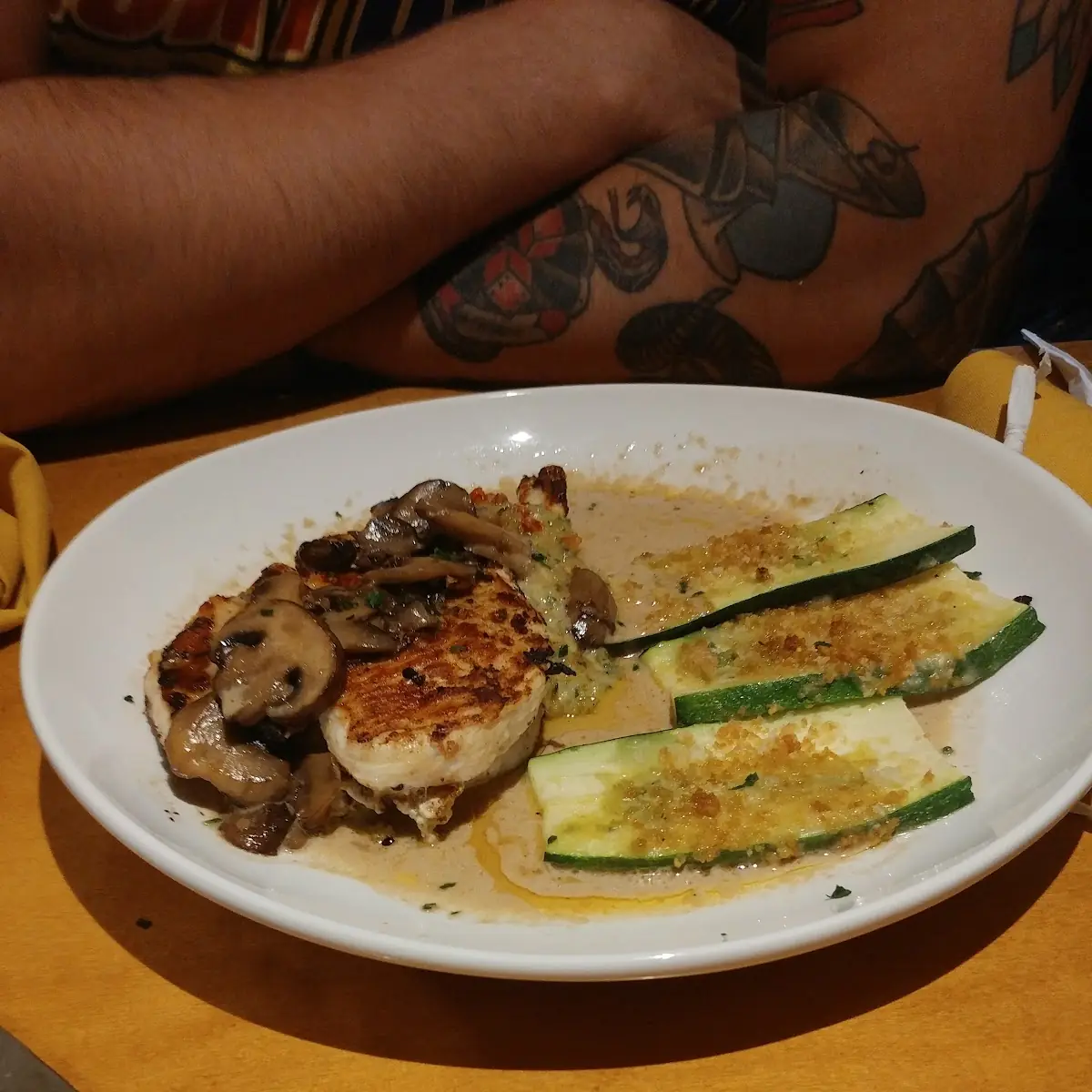 Stuffed Chicken Marsala