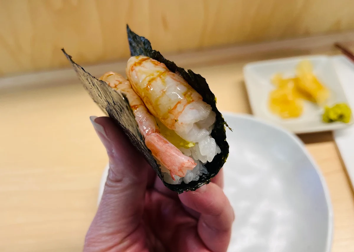 Prawn Temaki