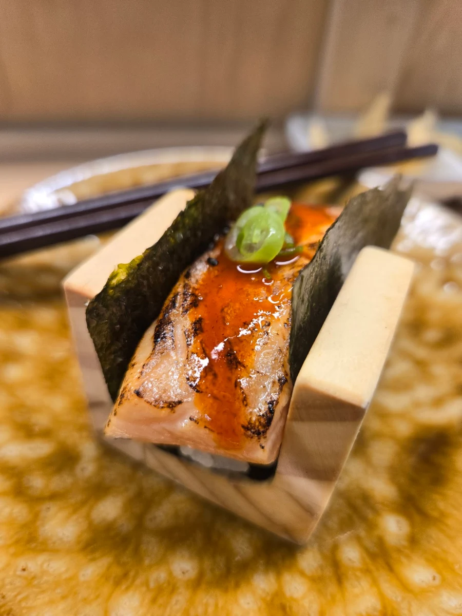Salmon Belly Nigiri