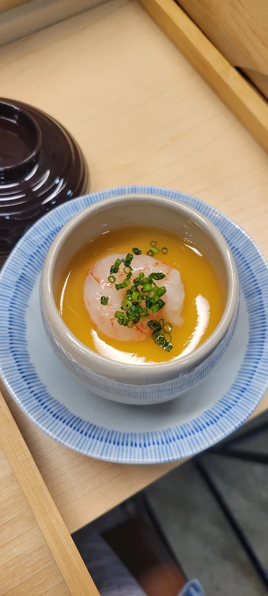 Steamed Egg with Lunch Omakase Box