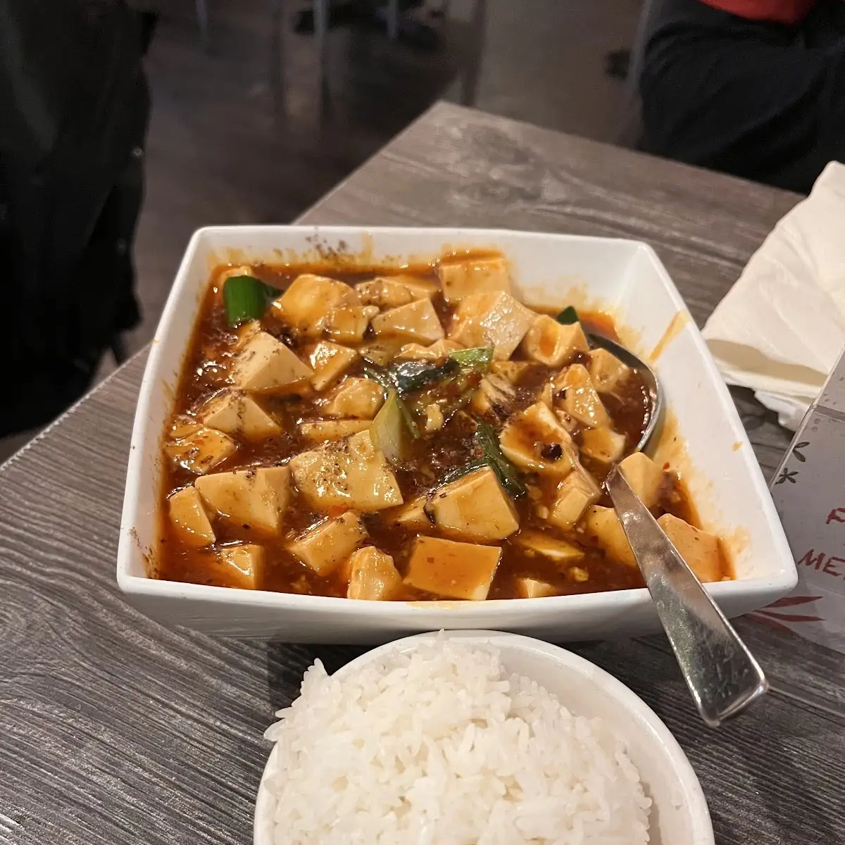 Mapo Tofu with Ground Pork