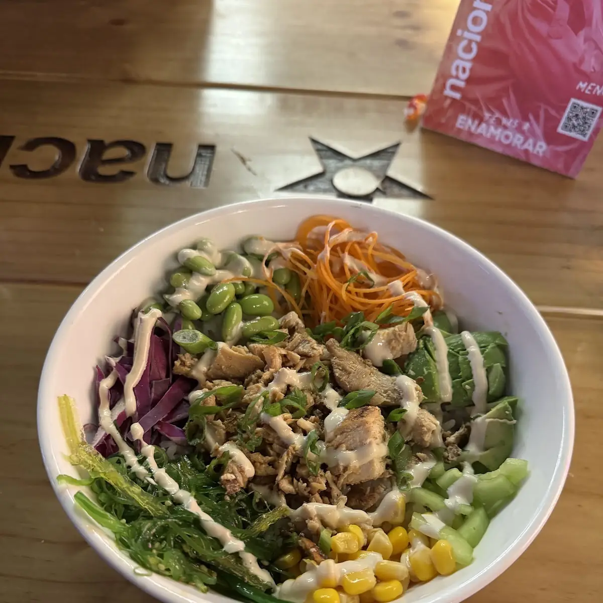 Chicken Poke Bowl
