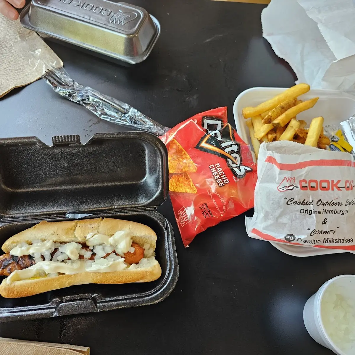 Hot Dog and Fries
