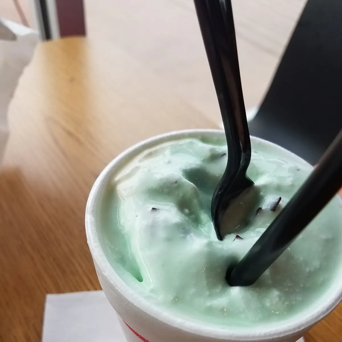 Mint Chocolate Chip Shake