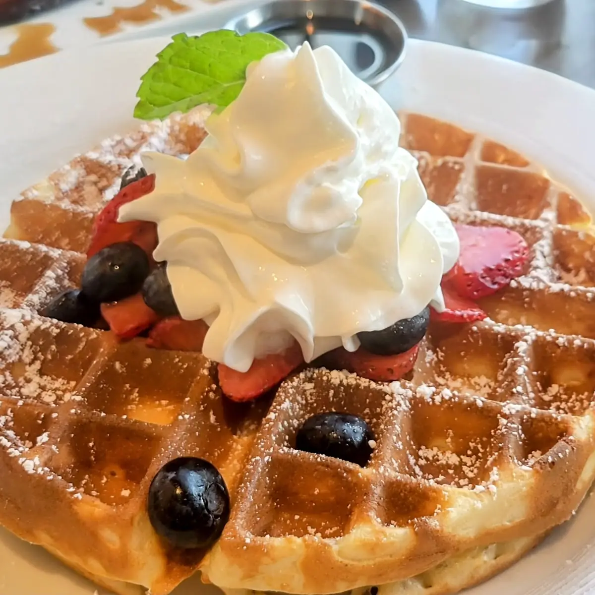Fresh Berries Waffle