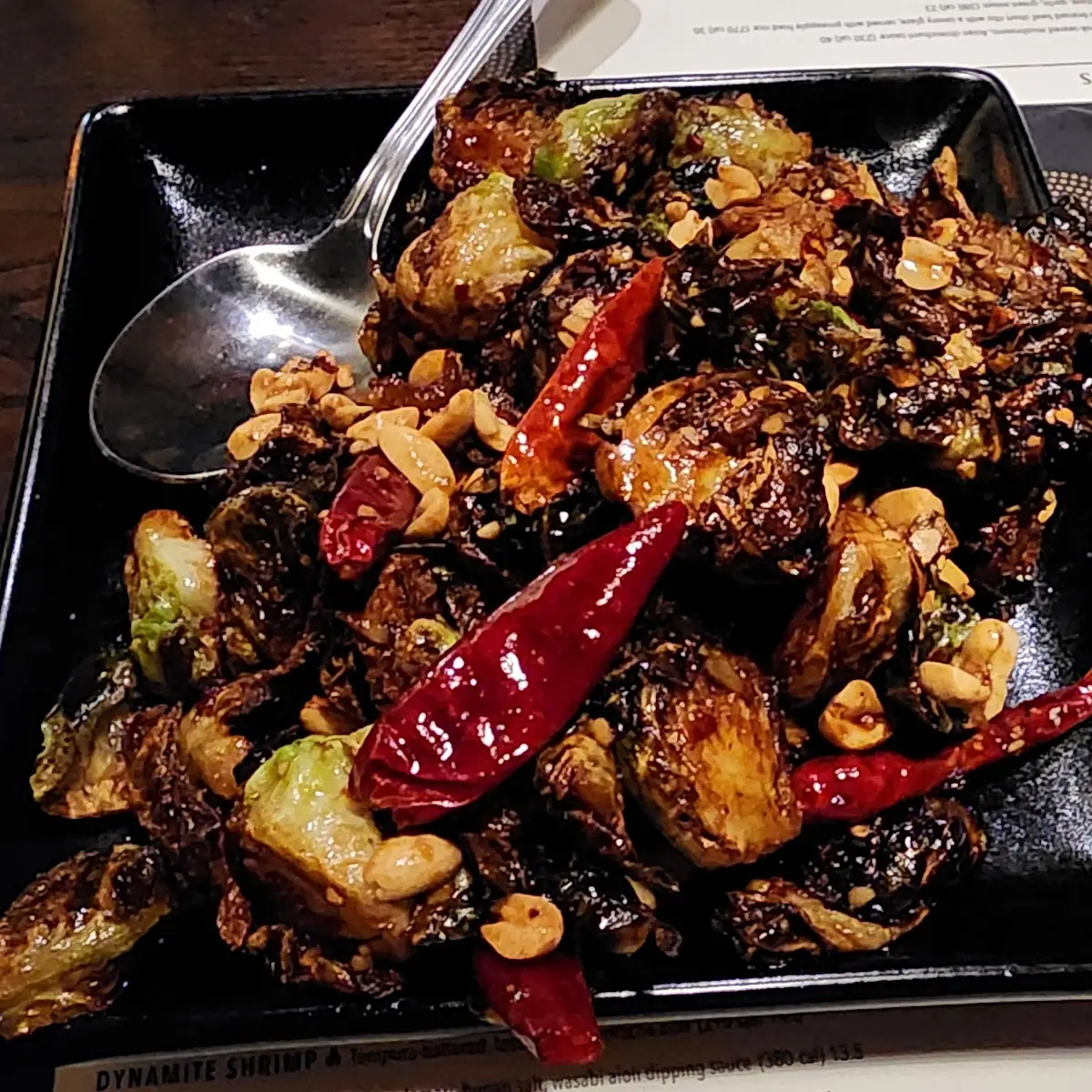 Kung Pao Brussels Sprouts