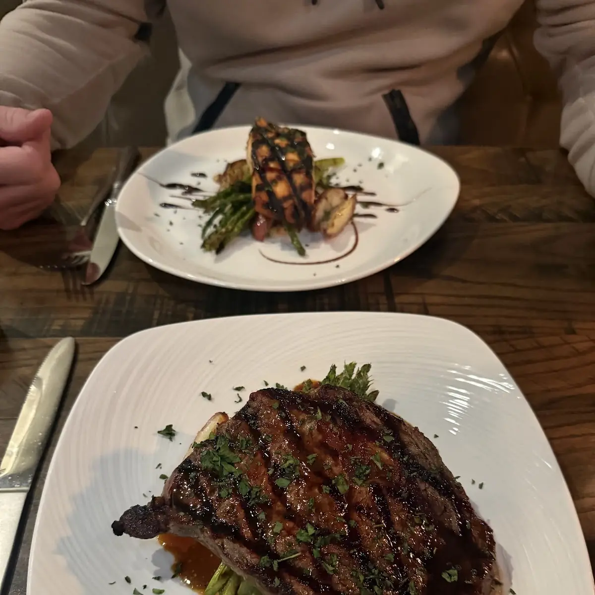 Prime Filet & Mushroom Risotto