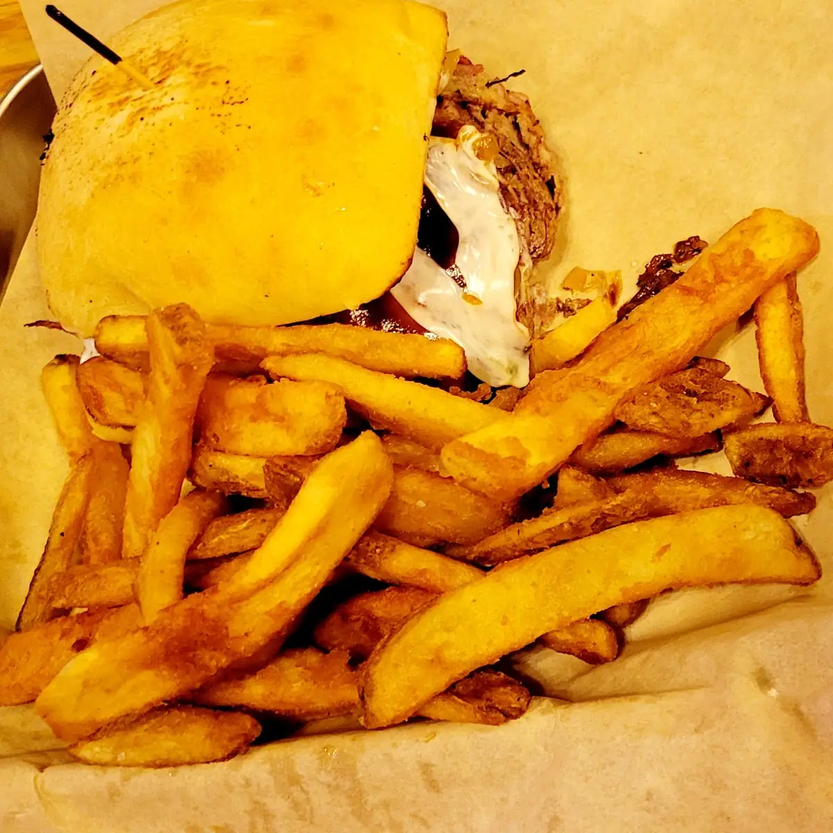 Smoked Beef Brisket Sandwich