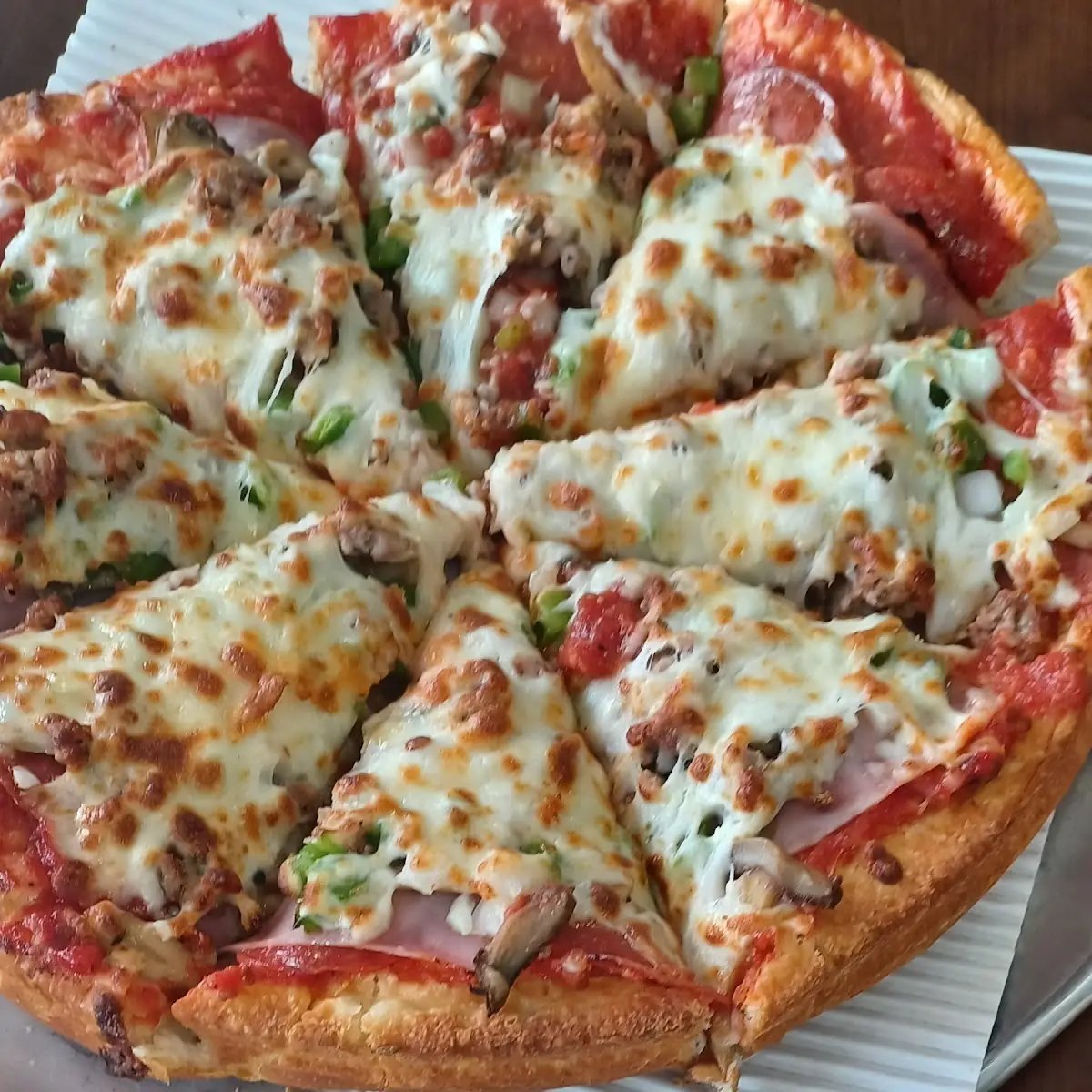 Personal Pan 1-Top Pizza w Side Salad