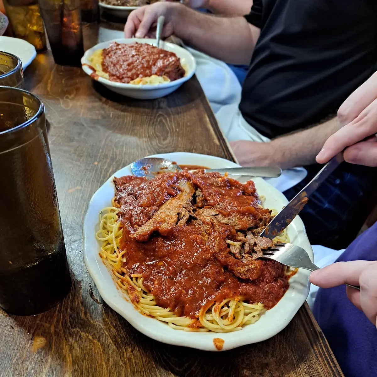 Veal Parmesan & Spaghetti