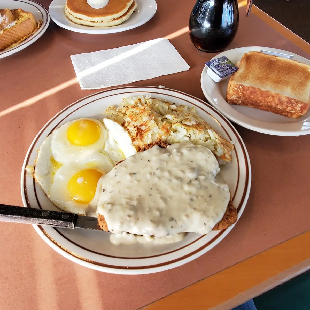 Chicken Fried Steak Breakfast