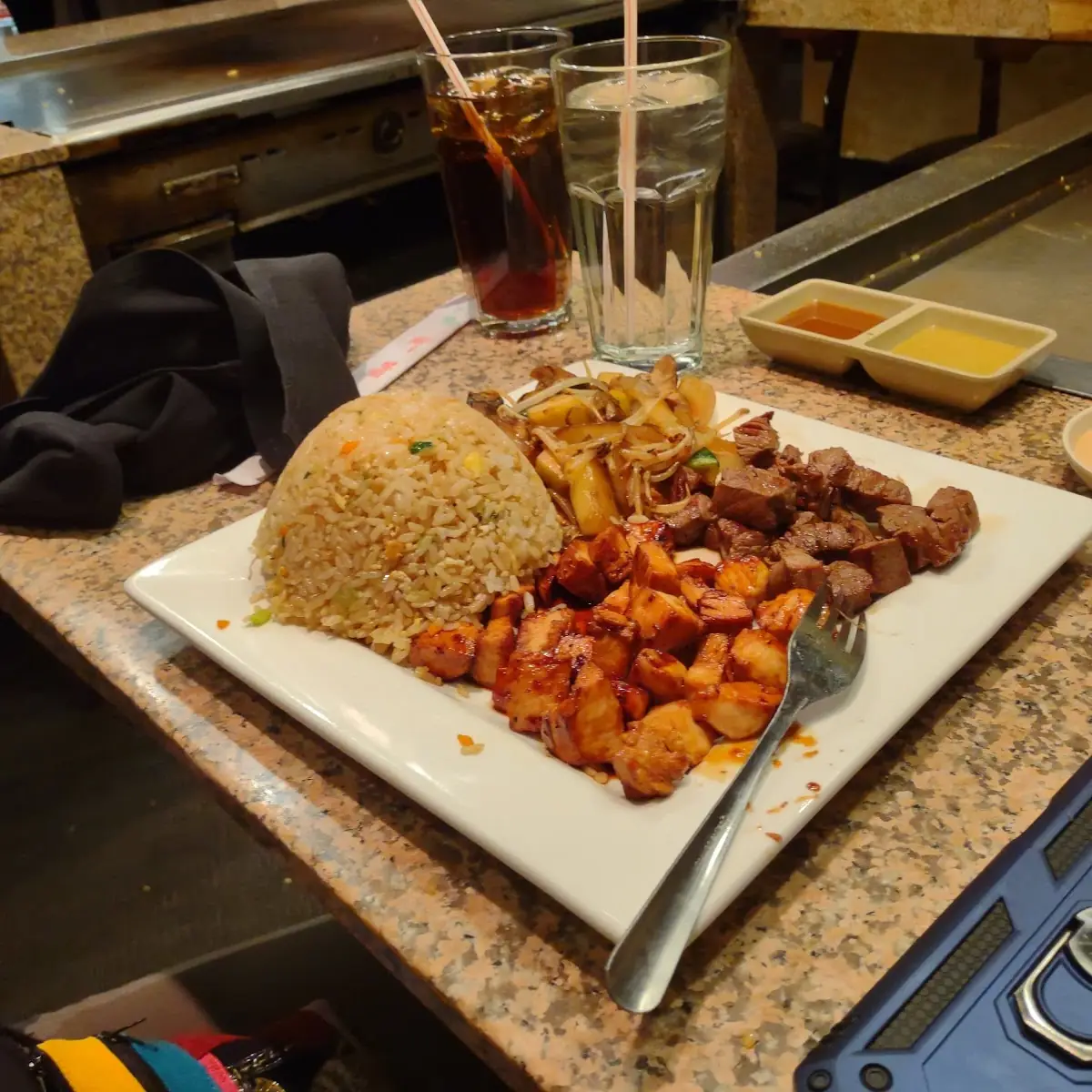 Hibachi Steak and Chicken