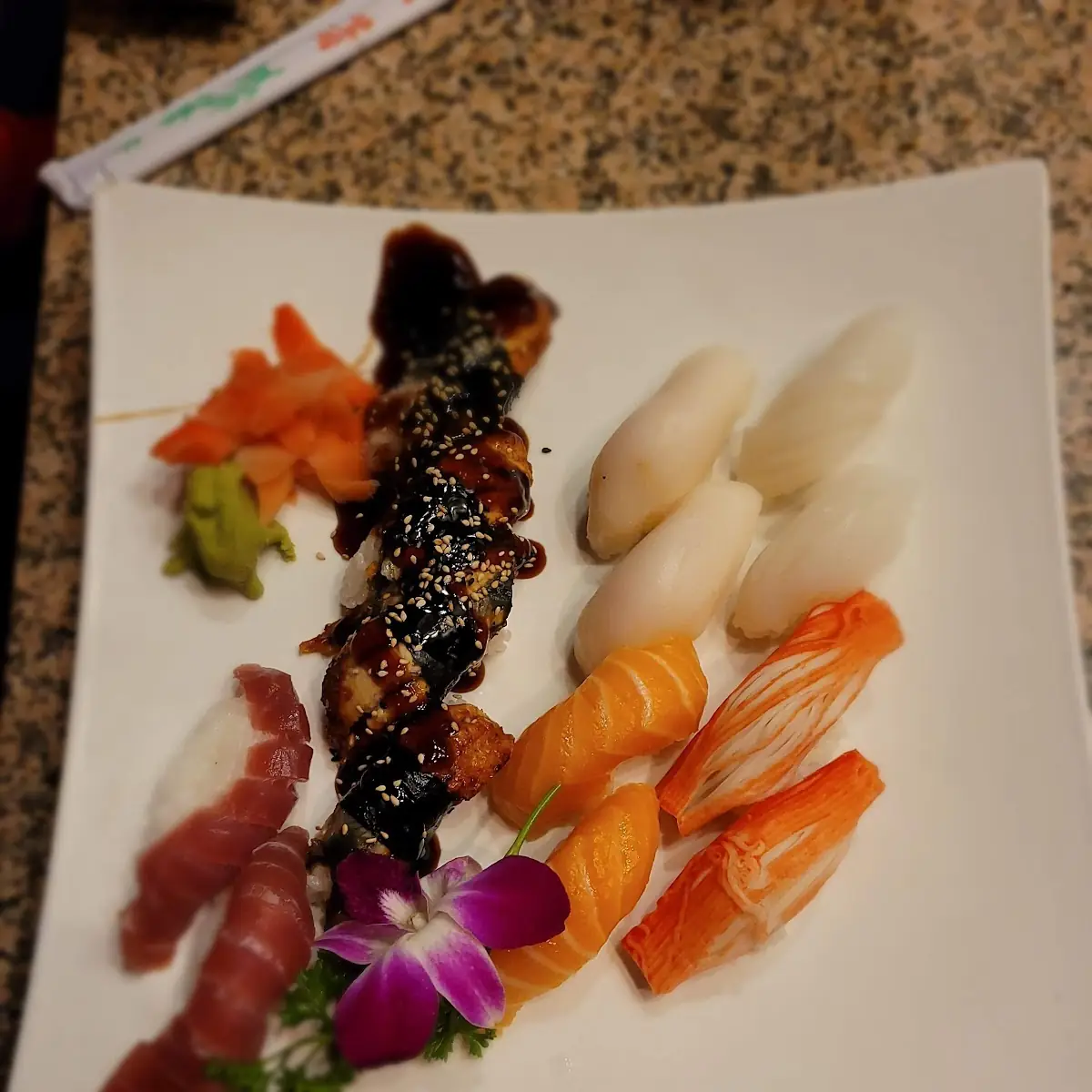 Sushi and Eel Roll