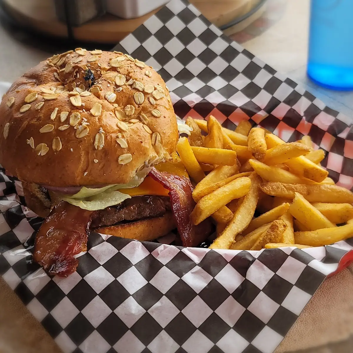 Rocky Mountain Elk Burger