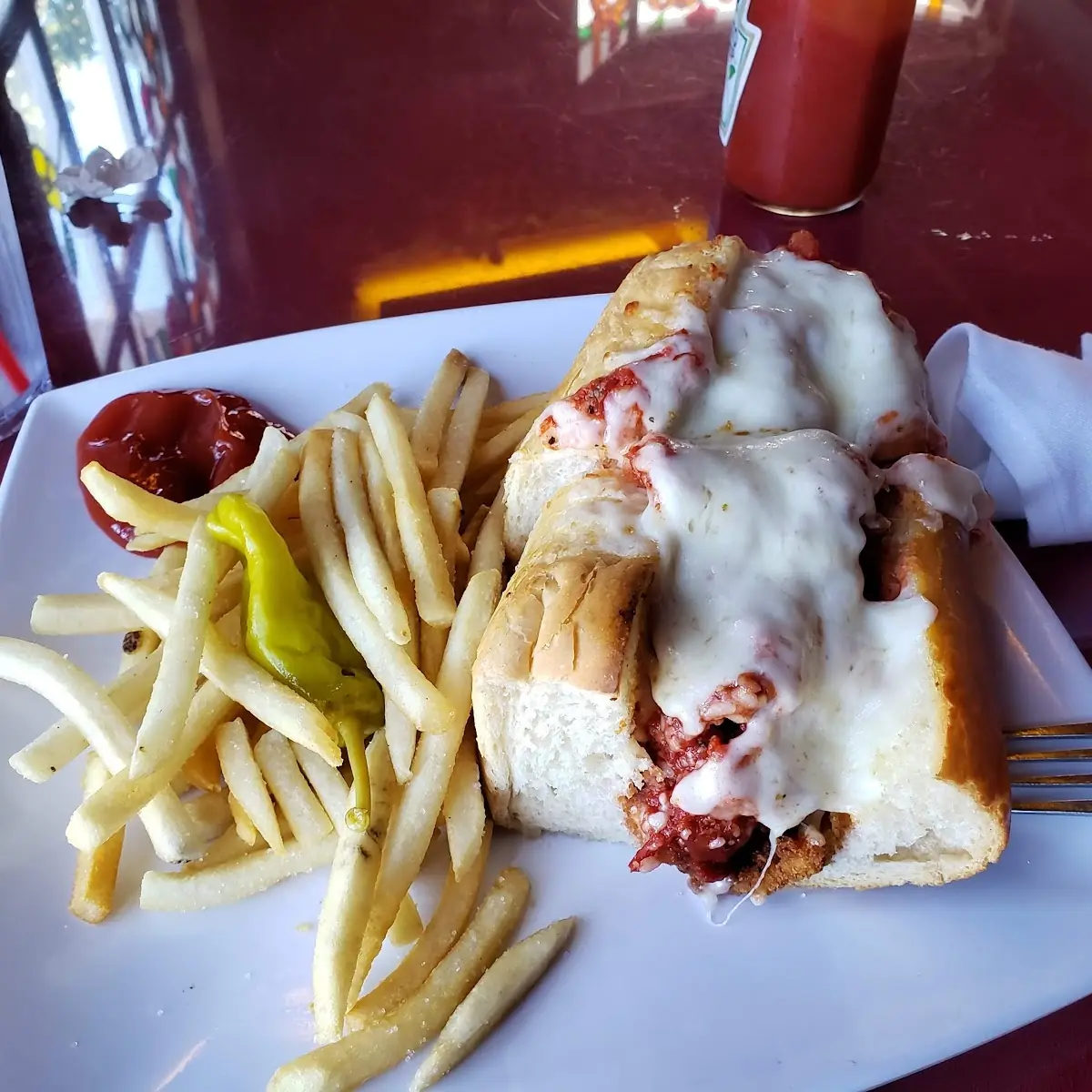 Chicken Parmesan Sandwich