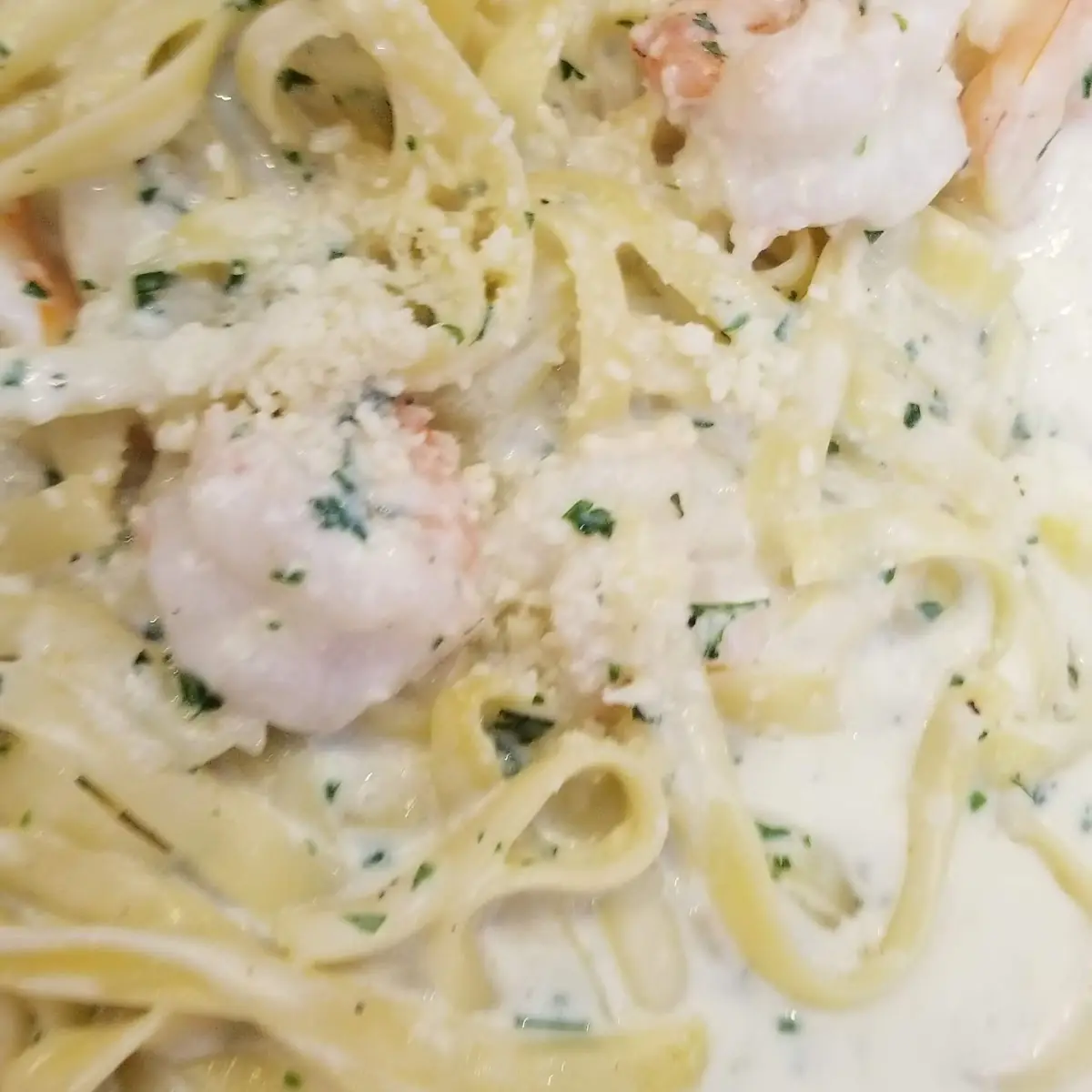 Shrimp Fettuccine Alfredo
