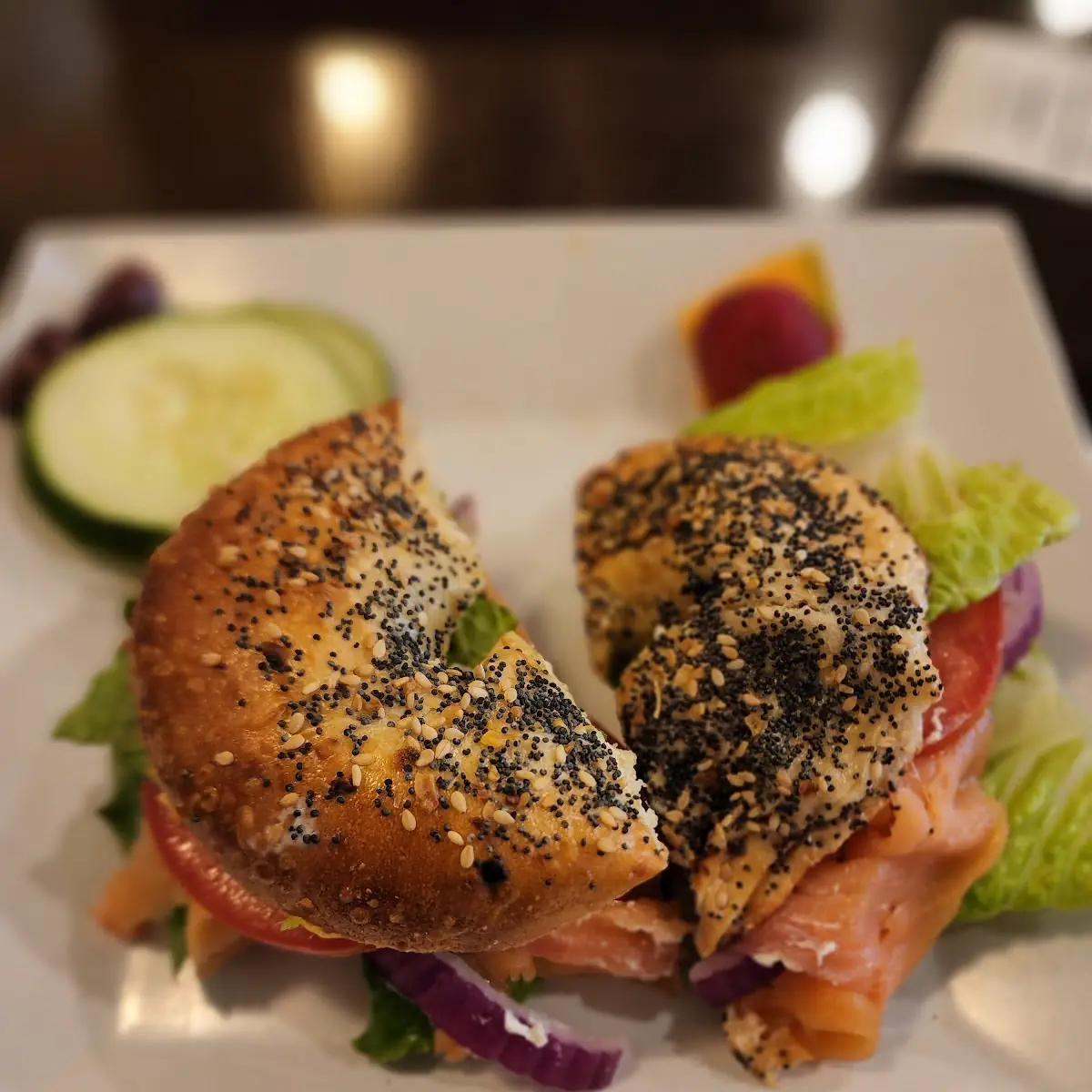 Smoked Salmon Sandwich