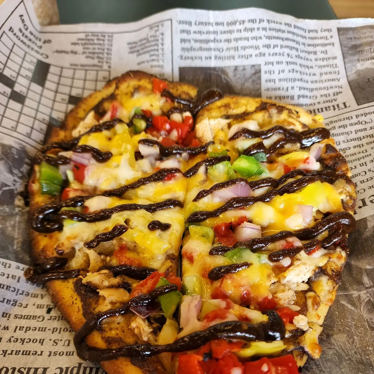Jamaican Jerk Chicken Flatbread