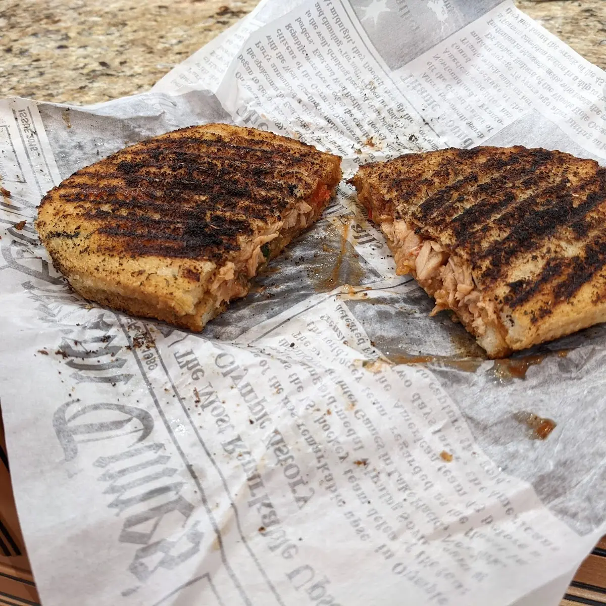 Shredded BBQ Chicken Sandwich