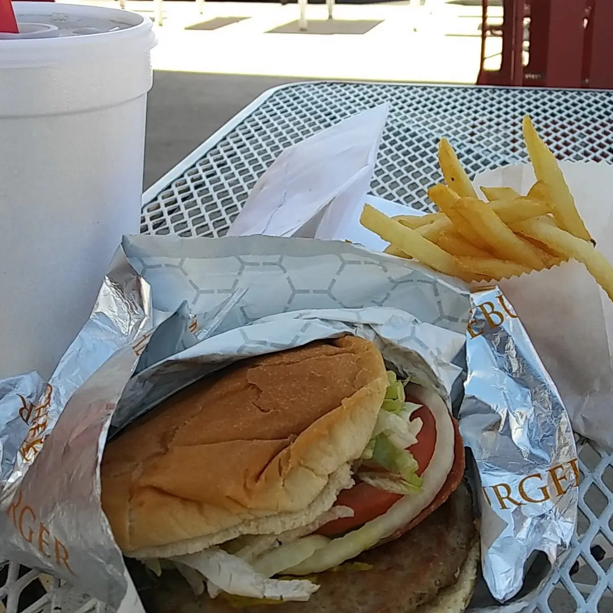 5 Bacon Cheeseburger Combo