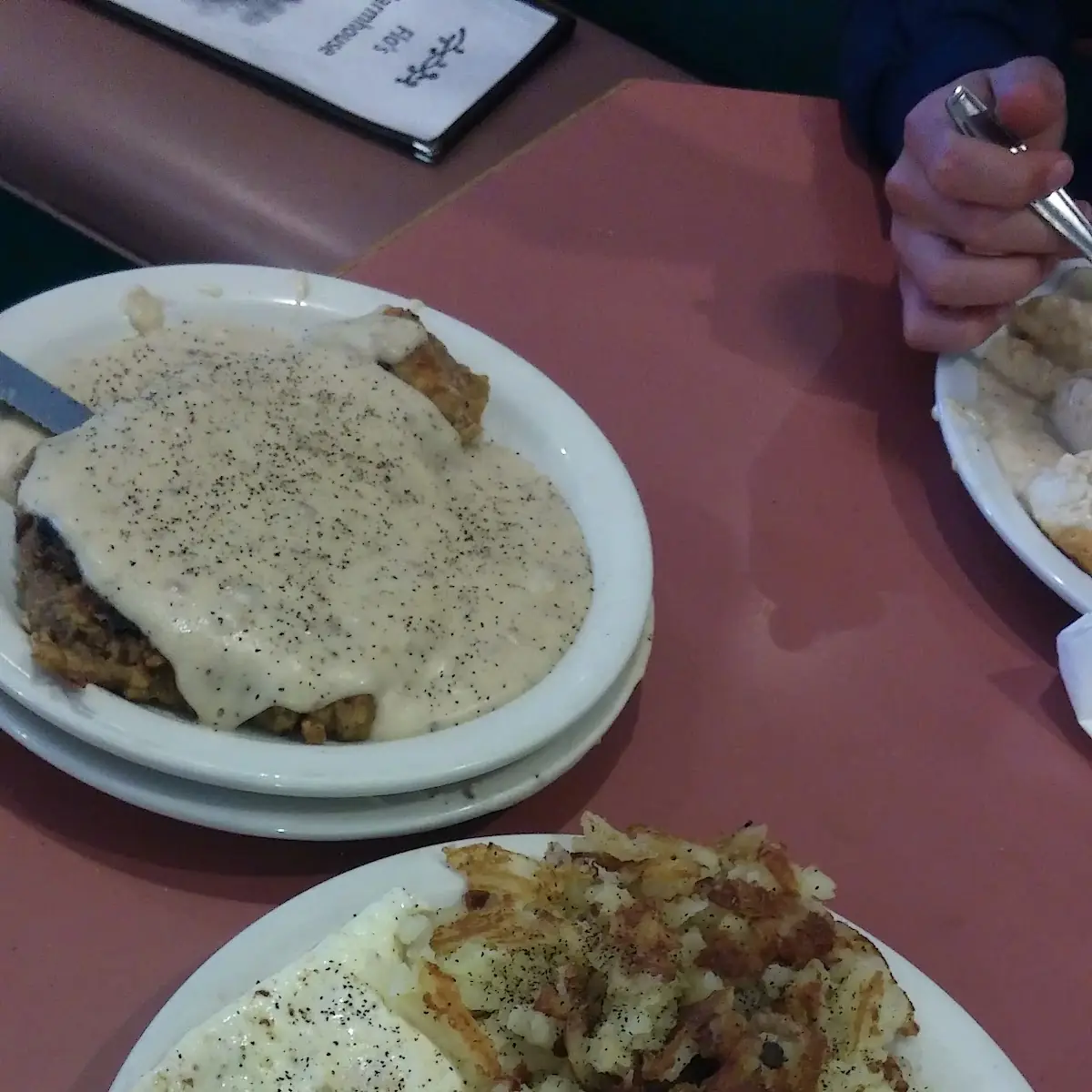 Chicken Fried Steak and Eggs